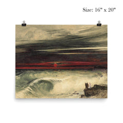 The Destruction of Pharaoh’s Host by John Martin, 1836 poster 2