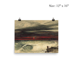 The Destruction of Pharaoh’s Host by John Martin, 1836 poster 3