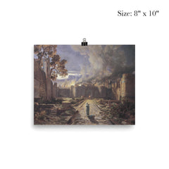 The Destruction of Sodom and Gomorrah by Jules-Joseph-Augustin Laurens poster 4