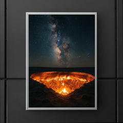 The Door to Hell in Karakum night poster 5