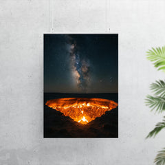 The Door to Hell in Karakum night poster 7