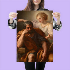 The Dream of St. Joseph by Anton Raphael Mengs poster 3