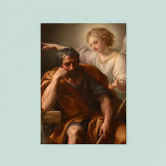 The Dream of St. Joseph by Anton Raphael Mengs poster 8