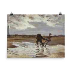 The Drowned Man's Ghost by Thorvald Niss poster on a plain backdrop in size 8"x10".