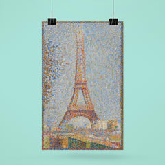 The Eiffel Tower by Georges Seurat poster 6