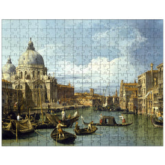 The Entrance to the Grand Canal Venice by Canaletto jigsaw puzzle