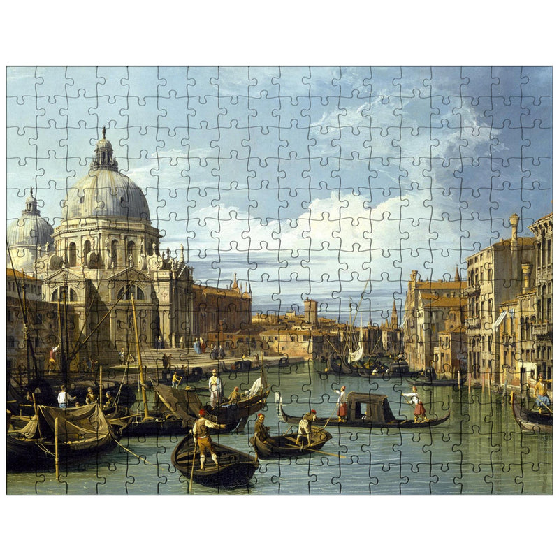 The Entrance to the Grand Canal Venice by Canaletto jigsaw puzzle