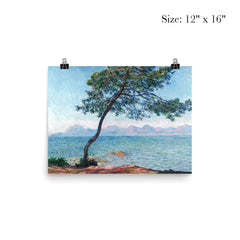 The Esterel Mountains by Claude Monet poster 3