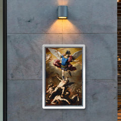 The Fall of the Rebel Angels by Luca Giordano, 1660 poster 2