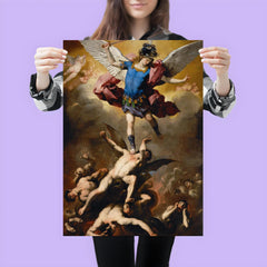 The Fall of the Rebel Angels by Luca Giordano, 1660 poster 3