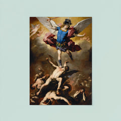 The Fall of the Rebel Angels by Luca Giordano, 1660 poster 8