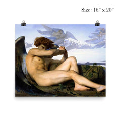 The Fallen Angel by Alexandre Cabanel poster 2