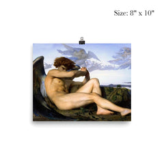 The Fallen Angel by Alexandre Cabanel poster 4