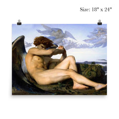 The Fallen Angel by Alexandre Cabanel poster 5