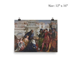 The Family of Darius before Alexander by Paolo Veronese poster 3