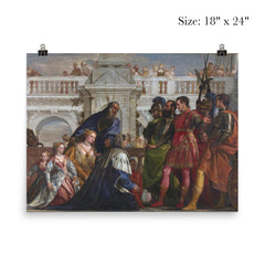 The Family of Darius before Alexander by Paolo Veronese poster 5