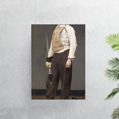 The Fencing Master by Gari Melchers poster 7