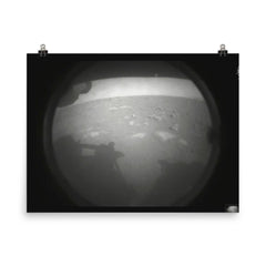The first image from the Perseverance Rover poster on a plain backdrop in size 8"x10".