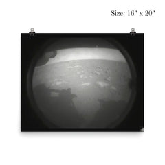 The first image from the Perseverance Rover poster 2