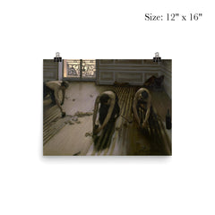 The Floor Scrapers, or Les Raboteurs de Parquet by Gustave Caillebotte poster 3