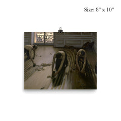 The Floor Scrapers, or Les Raboteurs de Parquet by Gustave Caillebotte poster 4