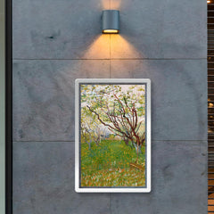 The Flowering Orchard by Vincent van Gogh, 1888 poster 2