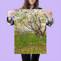 The Flowering Orchard by Vincent van Gogh, 1888 poster 3