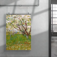 The Flowering Orchard by Vincent van Gogh, 1888 poster 4