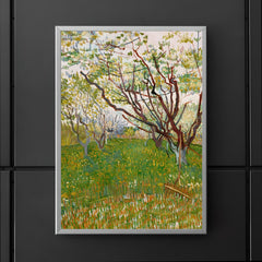 The Flowering Orchard by Vincent van Gogh, 1888 poster 5