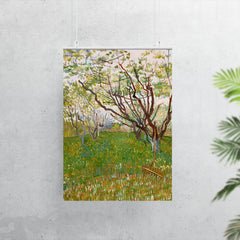 The Flowering Orchard by Vincent van Gogh, 1888 poster 7