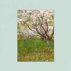 The Flowering Orchard by Vincent van Gogh, 1888 poster 8