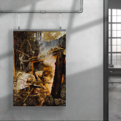 The Forging of the Sampo by Akseli Gallen-Kallela, 1893 poster 4