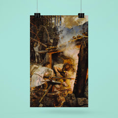 The Forging of the Sampo by Akseli Gallen-Kallela, 1893 poster 6