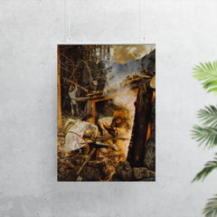 The Forging of the Sampo by Akseli Gallen-Kallela, 1893 poster 7