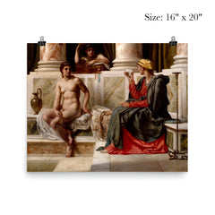 The Fortune Teller by Edward John Poynter poster 2