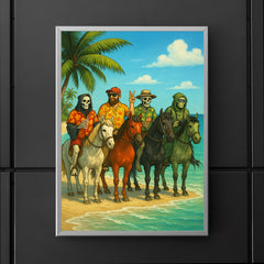 The Four Horsemen of the Apocalypse on holiday in the Caribbean poster 5