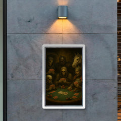 The Four Horsemen of the Apocalypse playing poker poster 2