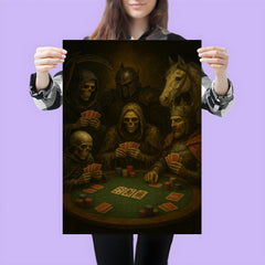 The Four Horsemen of the Apocalypse playing poker poster 3