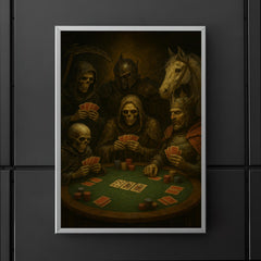 The Four Horsemen of the Apocalypse playing poker poster 5