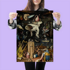 The Garden of Earthly Delights (Hell Panel) by Hieronymus Bosch, c. 1495-1505 poster 3