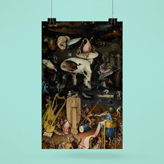 The Garden of Earthly Delights (Hell Panel) by Hieronymus Bosch, c. 1495-1505 poster 6