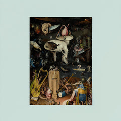The Garden of Earthly Delights (Hell Panel) by Hieronymus Bosch, c. 1495-1505 poster 8