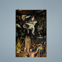 The Garden of Earthly Delights (Hell Panel) by Hieronymus Bosch, c. 1495-1505 poster 9