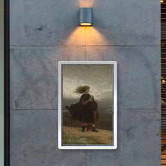 The Girl I Left Behind Me by Eastman Johnson poster 2