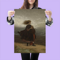 The Girl I Left Behind Me by Eastman Johnson poster 3