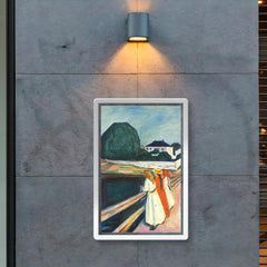 The Girls on the Bridge by Edvard Munch poster 2