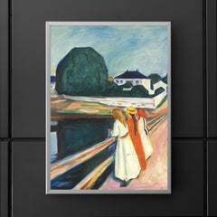 The Girls on the Bridge by Edvard Munch poster 5