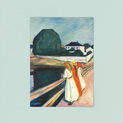 The Girls on the Bridge by Edvard Munch poster 8