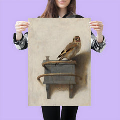The Goldfinch by Carel Fabritius poster 3