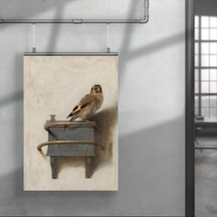 The Goldfinch by Carel Fabritius poster 4